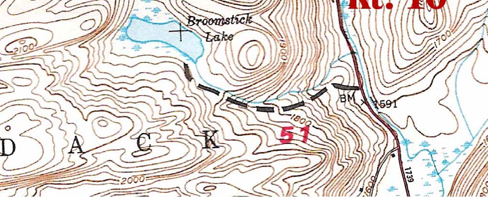 Broomstick Trail Map